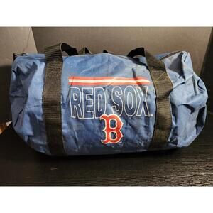 Boston Red Sox MLB baseball Duffel Gym Book‎ Tote Bag Blue 16 inch